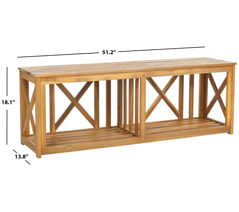 Safavieh Branco Bench — View 6