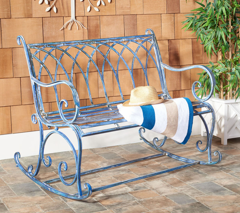 Safavieh Ressi Rocking Bench — View 11