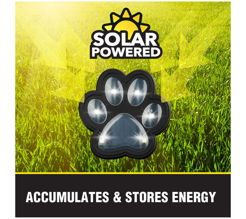 Bell + Howell 6 LED Outdoor Solar Powered Paw Dsk Lights 8pk — View 5