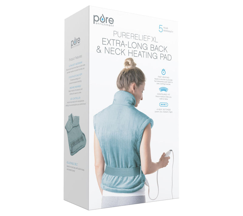 Pure Enrichment XL Extra Long Back and Neck Heating Pad — View 12