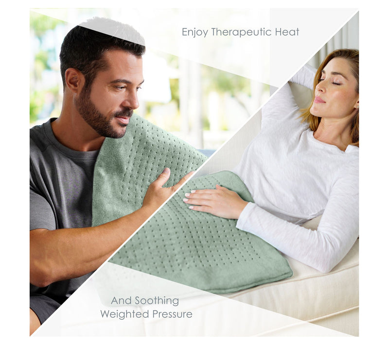 Pure Enrichment Weighted Warmth Extra Wide Heat ing Pad — View 6