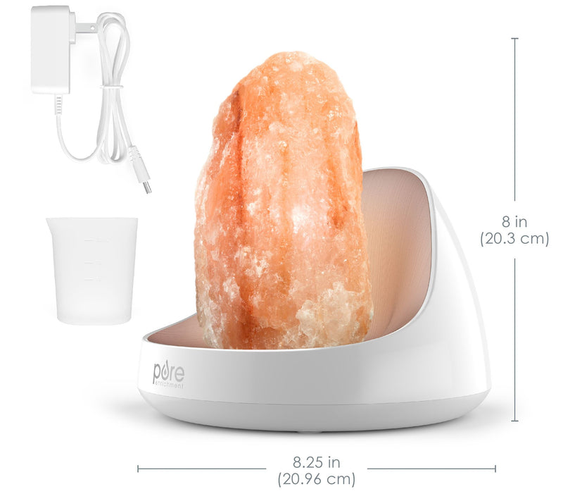 Pure Enrichment PureGlow Himalayan Salt Lamp & Diffuser — View 8