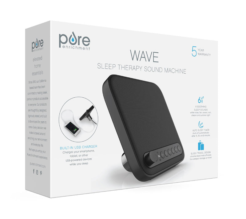 Pure Enrichment WAVE Premium Sleep Therapy Soun d Machine — View 12