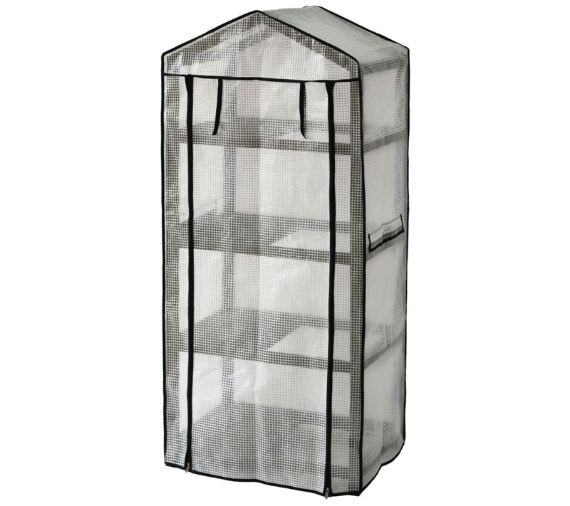 VegTrug Wooden Greenhouse Nursery & PE Cover — View 7
