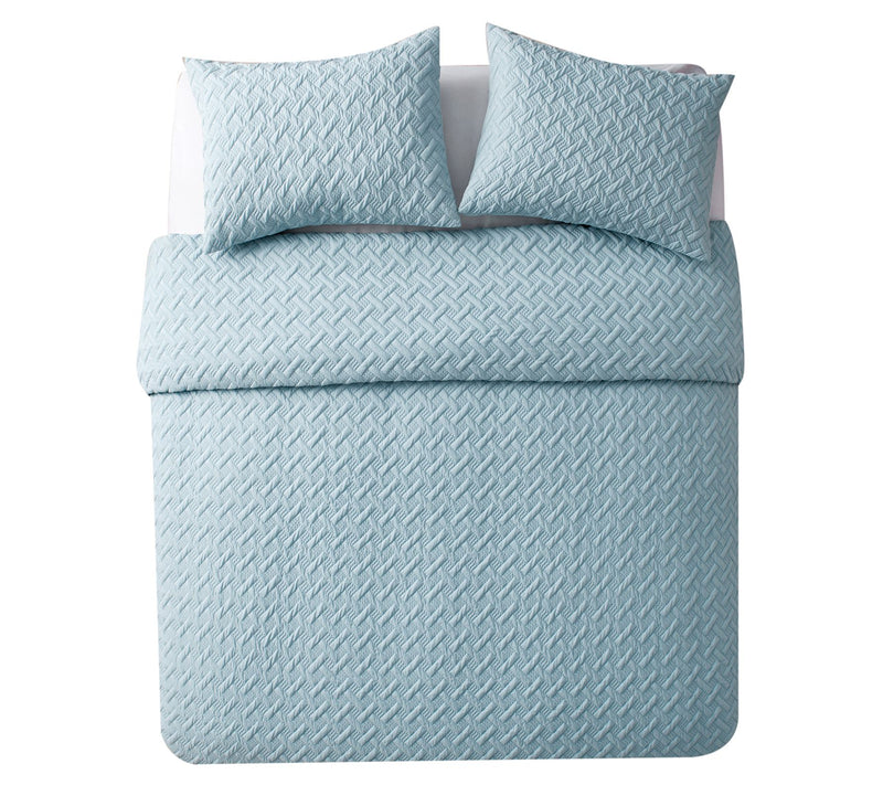 VCNY Nina Embossed Comforter Set, Full/ Queen — View 12