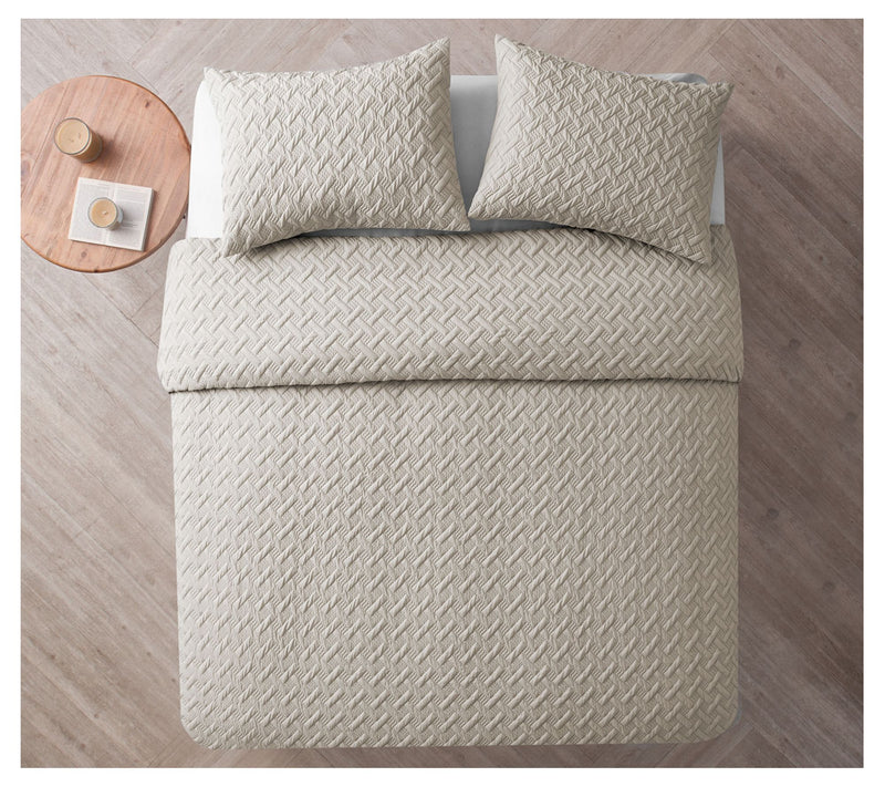 VCNY Nina Embossed Comforter Set, Twin/ Twin XL — View 12