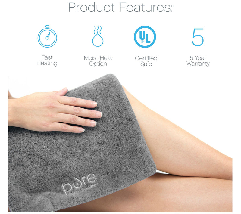 Pure Enrichment Pure Relief Deluxe Heating Pad — View 10