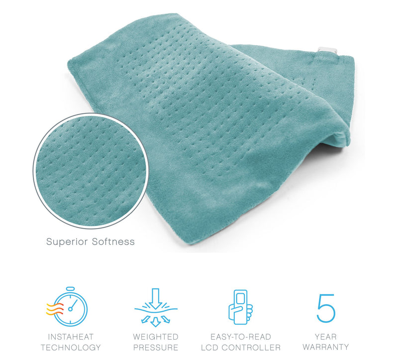 Pure Enrichment XXL Ultra-Wide MicroplushHeating Pad — View 5
