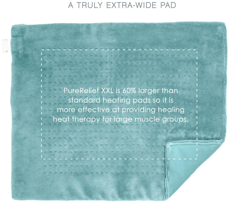 Pure Enrichment XXL Ultra-Wide MicroplushHeating Pad — View 8