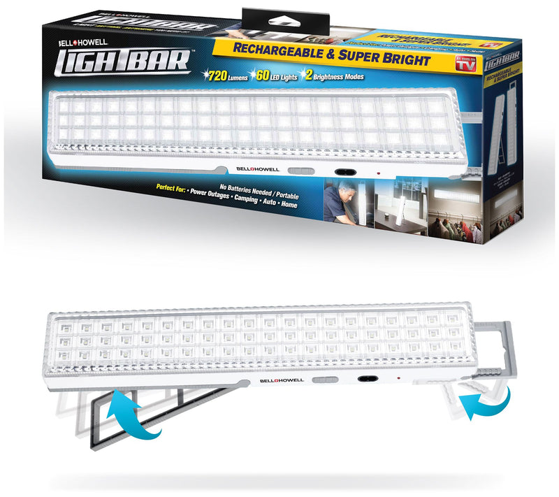 Bell + Howell Rechargeable Light Bar,  PortableLamp w/ Stand — Main view