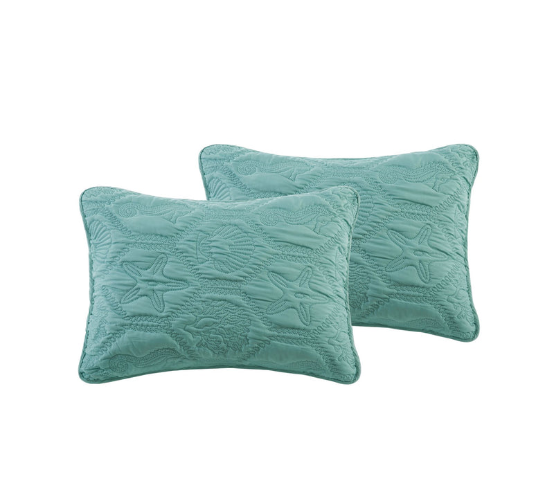 VCNY Home Shore Embossed Quilt Set, King — View 16