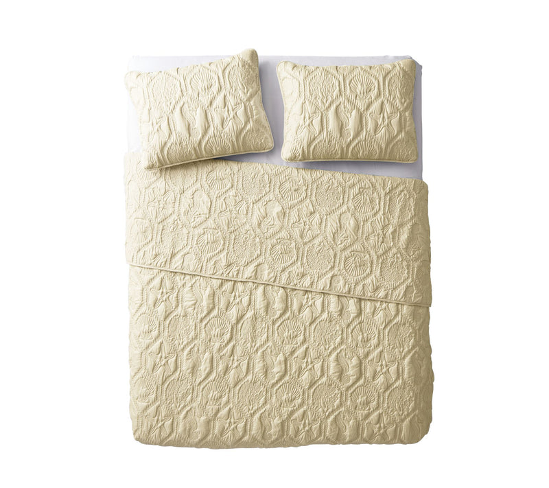 VCNY Home Shore Embossed Quilt Set, Queen — View 14