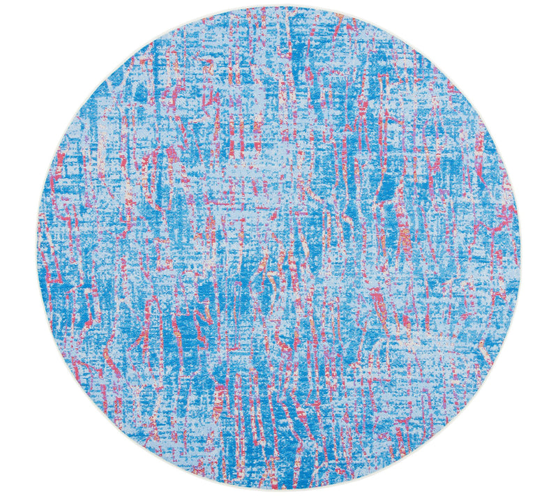 Safavieh Summer 408 Outdoor 6'7" x 6'7" Round Rug — Main view