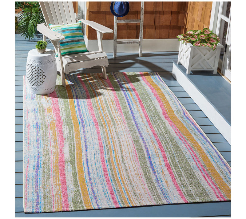 Safavieh Summer 496 Outdoor 5'-3" X 7'-6" Rug — View 5