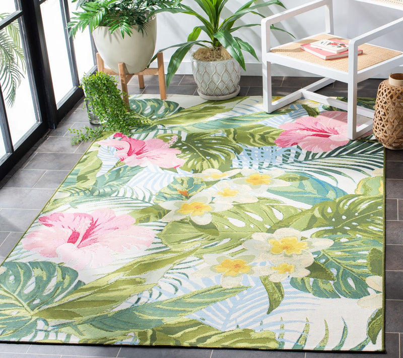Safavieh Barbados 516 Outdoor 8' X 10'-5" Rug — View 5
