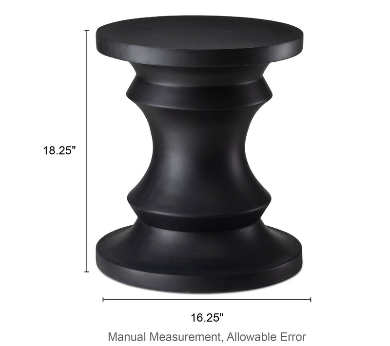 Glitzhome MultiFunctional Chess Inspired GardenStool or Stand — View 10