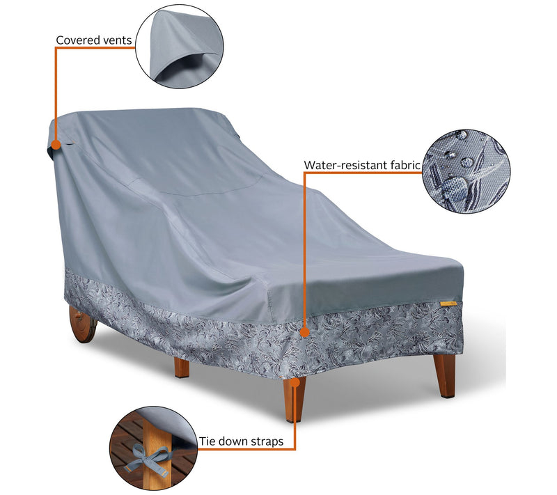 Vera Bradley Patio Chaise Lounge Cover — View 4