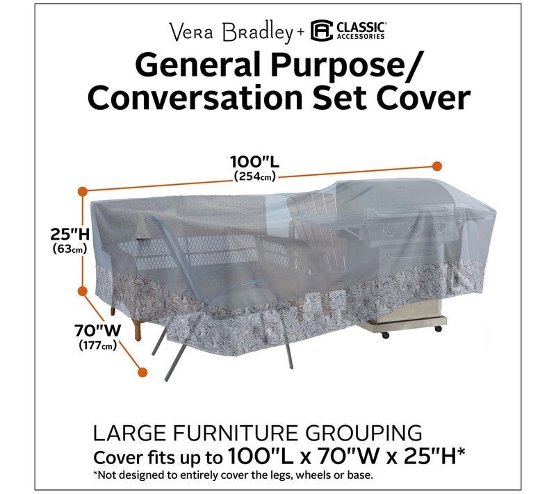 Vera Bradley Conversation Set Cover — View 5