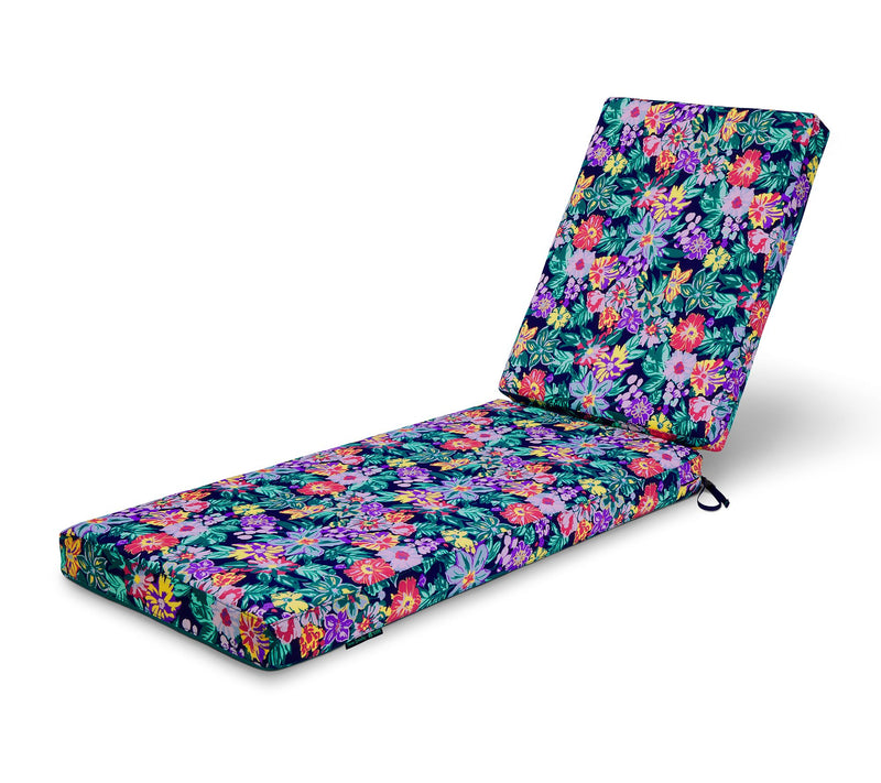 Vera Bradley Patio Chaise Lounge Cushion — Main view