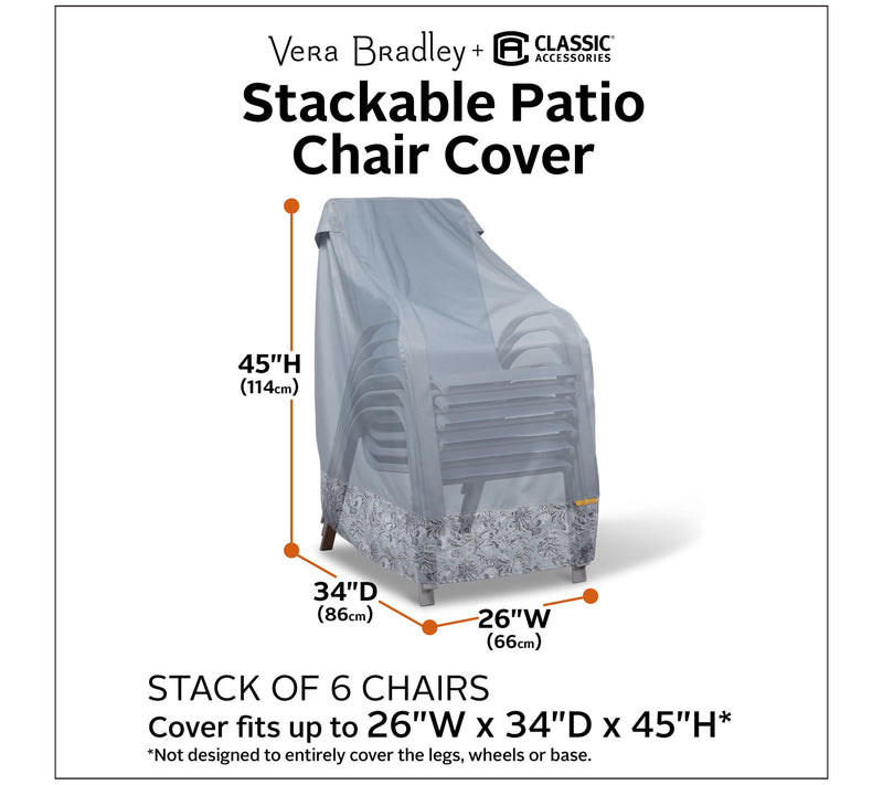 Vera Bradley Stackable Patio Chair Cover — View 2