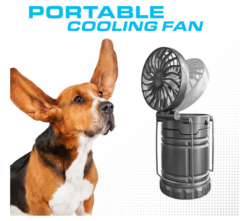 Bell + Howell Collapsible Portable Power Fan Lantern 300 Lumen — View 8