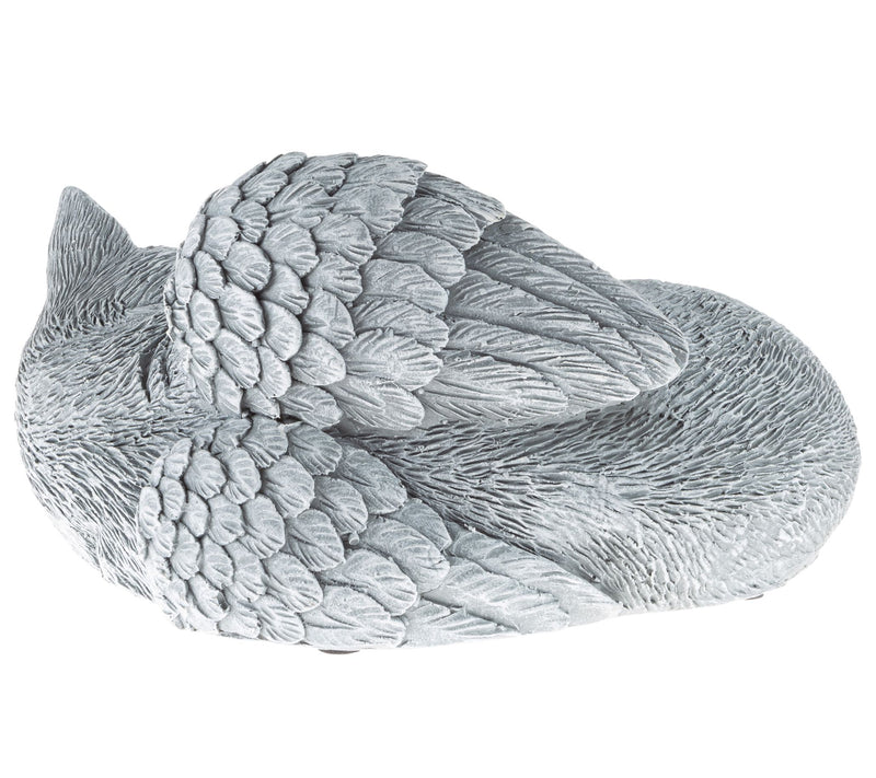 Pure Garden Peaceful Sleeping Kitten Angel Statue — View 8