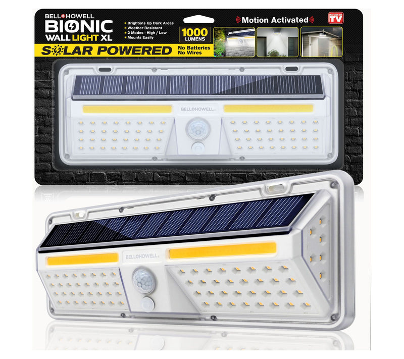 Bell +Howell Bionic Solar Motion Sensor Security Wall Light XL — View 3