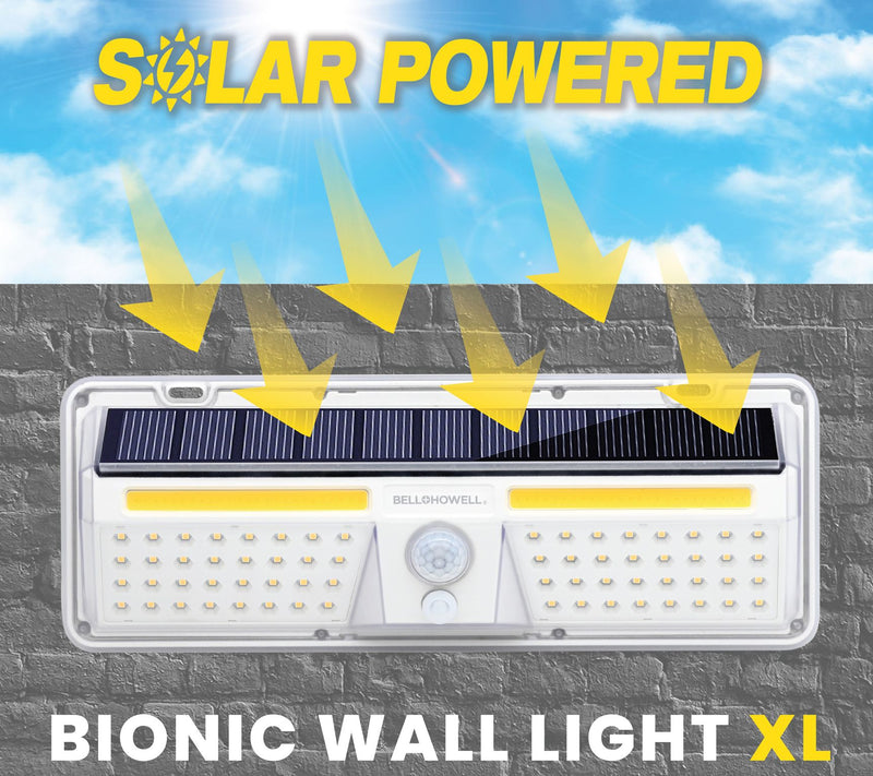 Bell +Howell Bionic Solar Motion Sensor Security Wall Light XL — View 4