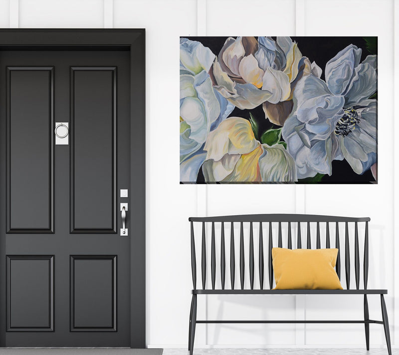 West of the Wind Floral Waltz Outdoor Canvas Ar40x30 — View 3