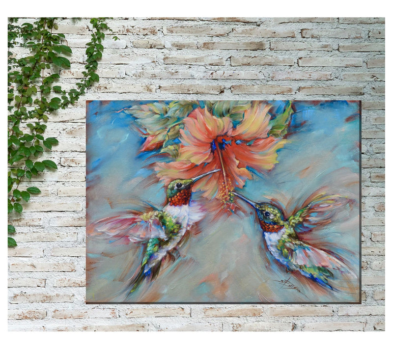 West of the Wind Sweet Harmony Outdoor Canvas At 40x30 — View 5