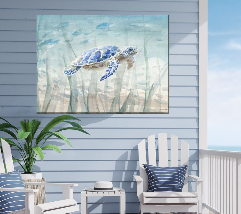 West of the Wind Under the Sea Outdoor Canvas Art 40x30 — View 5