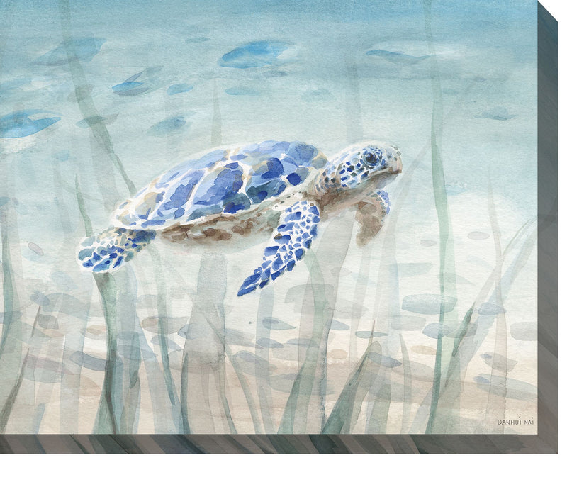 West of the Wind Under the Sea Outdoor Canvas Art 40x30 — View 4