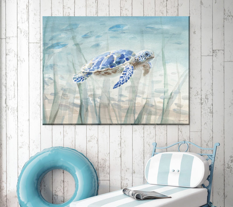 West of the Wind Under the Sea Outdoor Canvas Art 40x30 — View 3