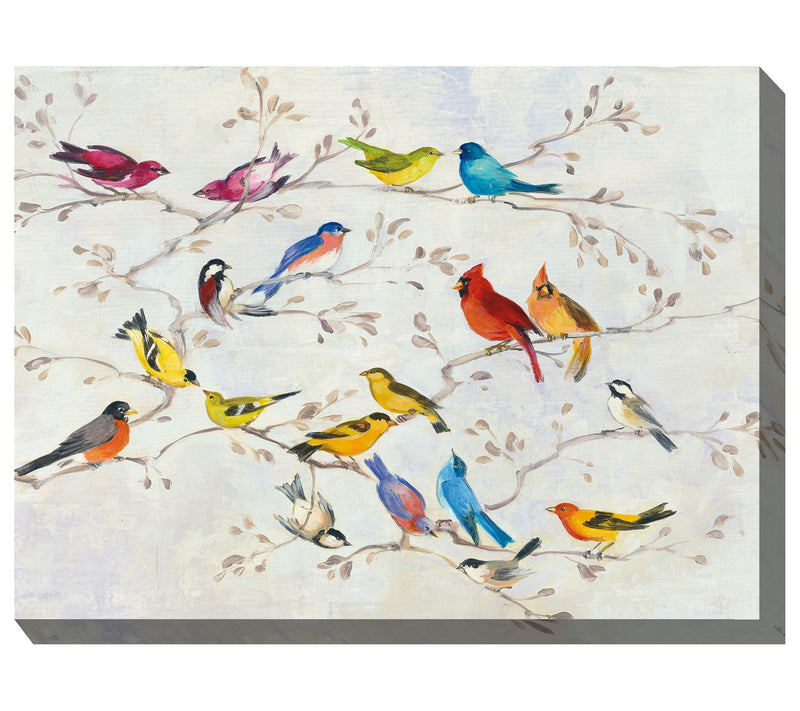 West of the Wind Meet & Greet Outdoor Canvas Ar40x30 — Main view