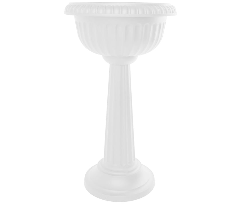 Bloem Grecian Urn Tall Pedestal Planter 32" — View 7