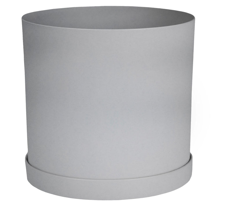 Bloem Mathers Round Planter W/ Saucer Tray: 10" — View 5