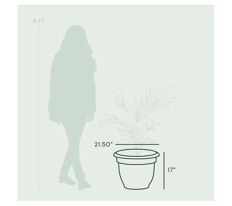 Bloem Ariana Self Watering Planter: 20" — View 18