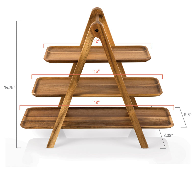 Toscana MLB 3-Tiered Serving Ladder — View 4