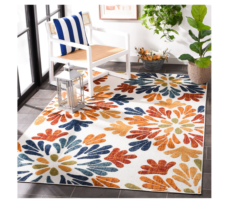 Safavieh Cabana 800 Outdoor 4' x 6' Rug — View 9