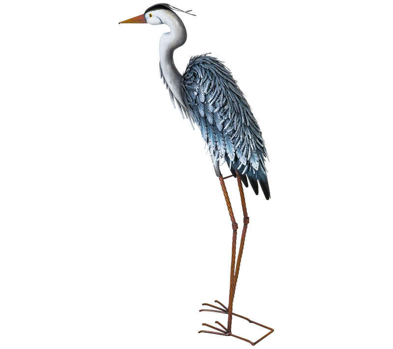 Evergreen Metal Grey Heron — View 4