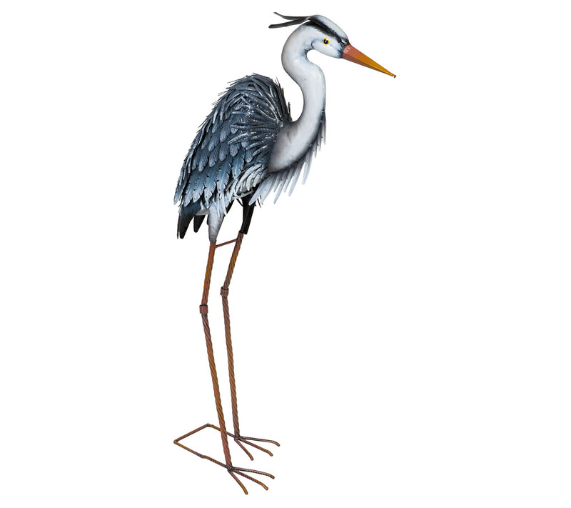 Evergreen Metal Grey Heron — Main view