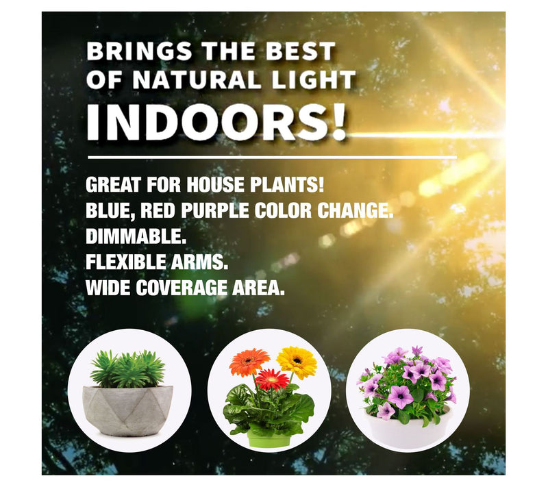 Bell + Howell Bionic Grow Flexible Indoor GrowLight 4 Heads — View 7
