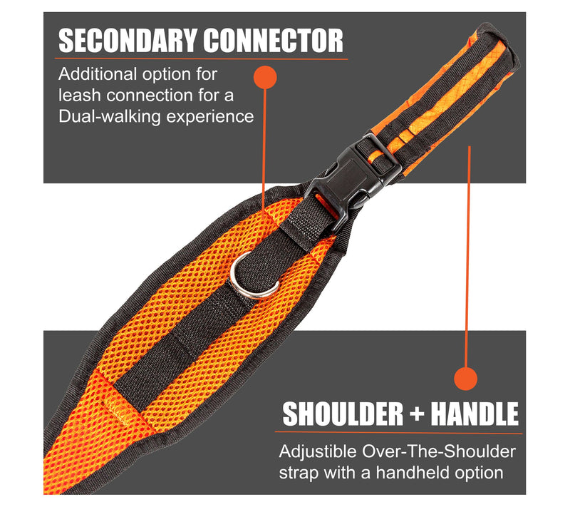 Pet Life Echelon Hands Free 2-In-1 Training Dog Leash and Belt — View 8