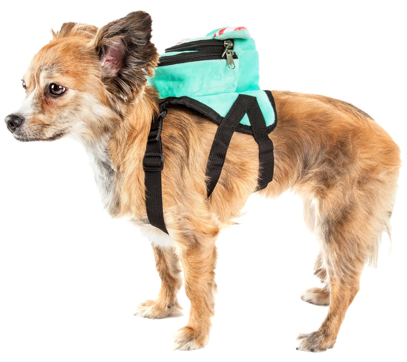Pet Life Dumbone Compartmental Animated Dog Harness Backpack — View 6