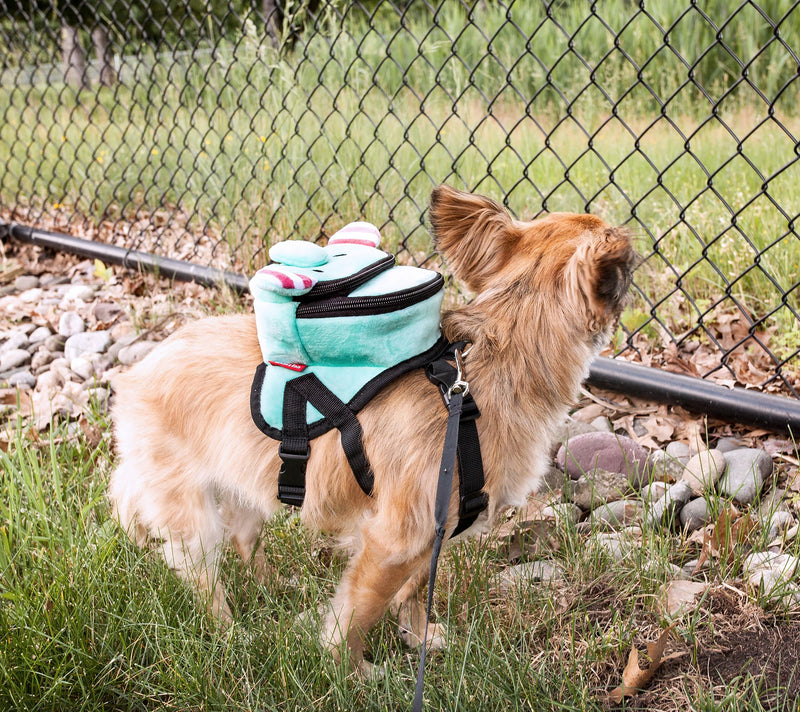 Pet Life Dumbone Compartmental Animated Dog Harness Backpack — View 10