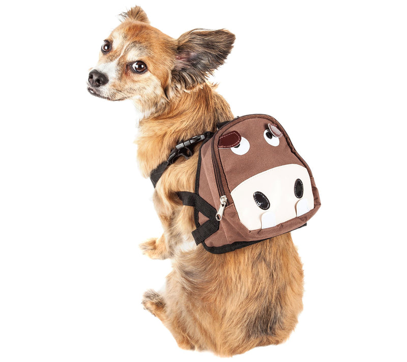Pet Life Mooltese Animated Dog Harness Backpack — View 3