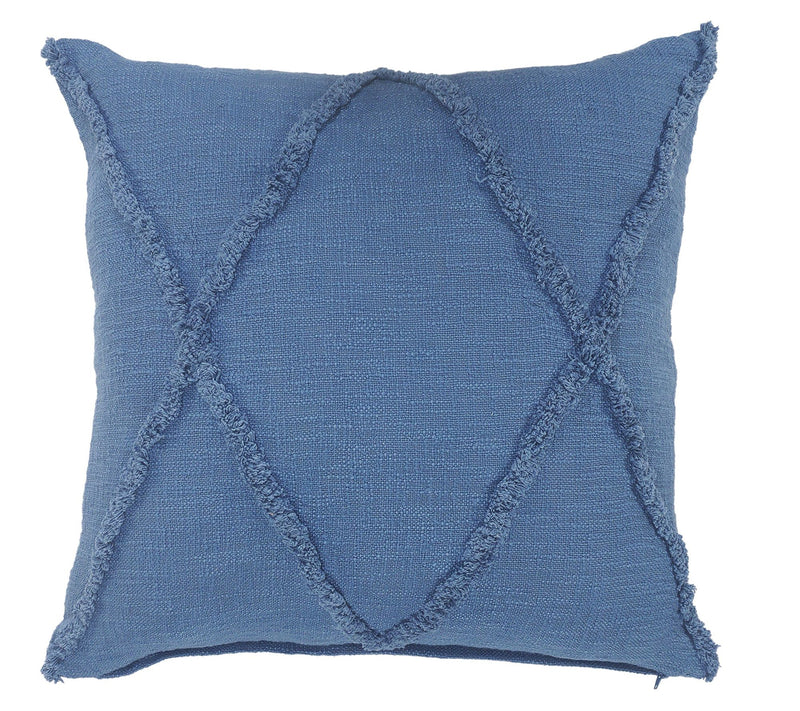 Ox Bay Diamond Tufted Cotton Throw Pillow, 18"x 18" — View 5
