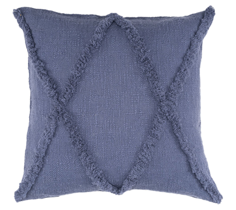 Ox Bay Diamond Tufted Cotton Throw Pillow, 18"x 18" — View 7