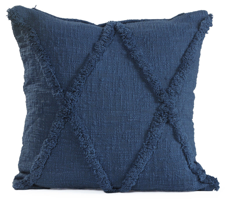 Ox Bay Diamond Tufted Cotton Throw Pillow, 18"x 18" — View 15