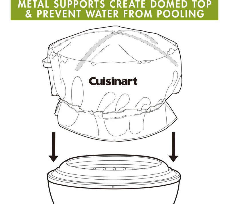 Cuisinart Cleanburn Fire Pit Cover — View 4